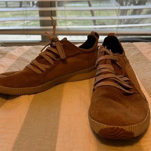 SOREL Out N About Waterproof Sneakers Elk Tan Size Womens US 9.5